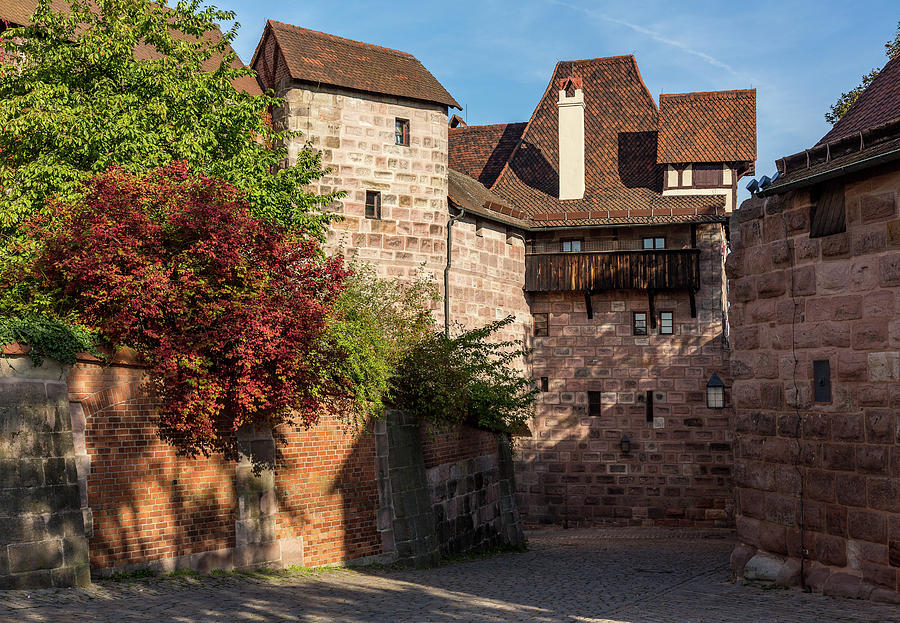 Kaiserburg Castle in Nuremberg Photograph by Steven Heap