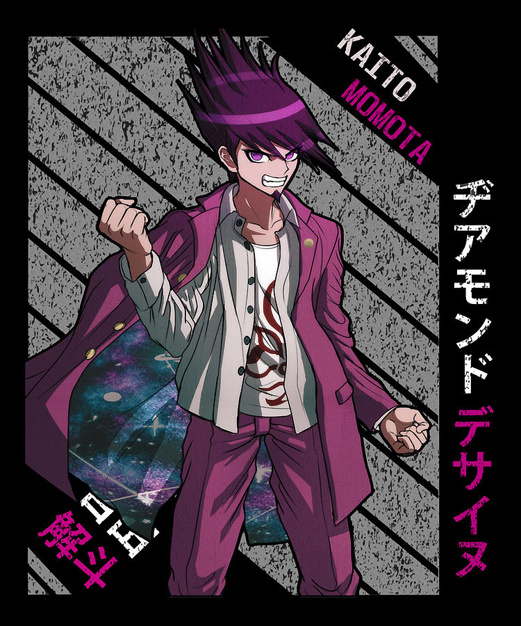 Kaito Momota - DanganRonpa V3 Japanese Anime Drawing By DNT Prints - Pixels