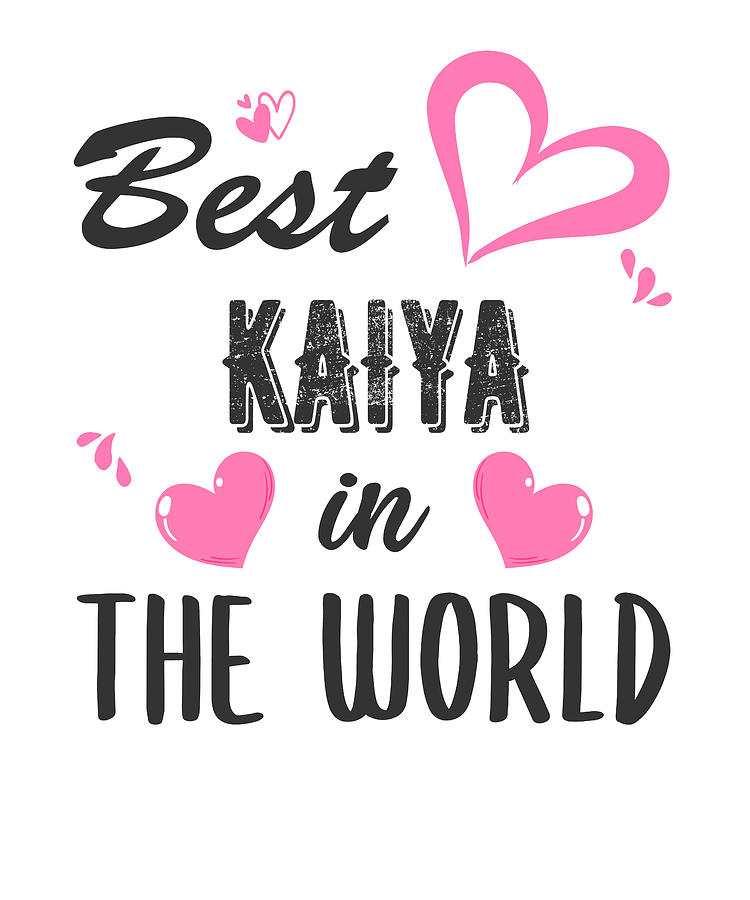 Kaiya Name, Best Kaiya in the World Digital Art by Elsayed Atta Fine