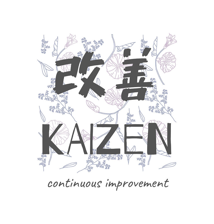 Kaizen - Continuous Improvement Digital Art by Positive Positeevitee ...