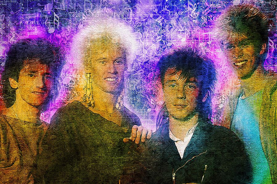 Kajagoogoo British New Wave Band Steve Askew Nick Beggs Stuart Neale ...