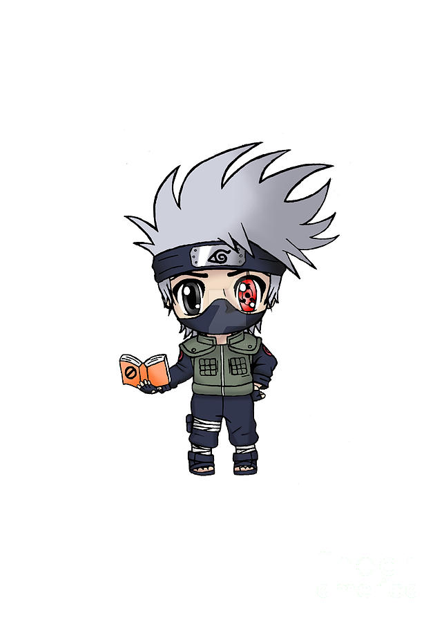 Kakashi Hatake Chibi Digital Art by Dandung Mariyanto - Pixels