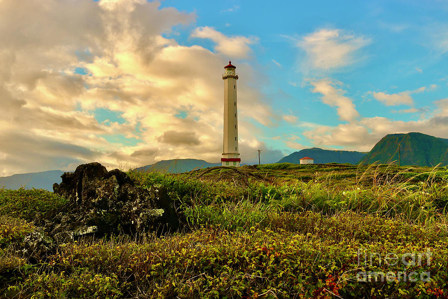 Kalaupapa Lighthouse Morning Photograph by Craig Wood