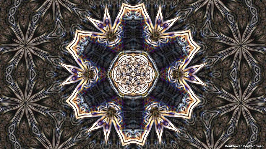 Kaleidoscope 006 Digital Art by Bart Hanselaar - Fine Art America