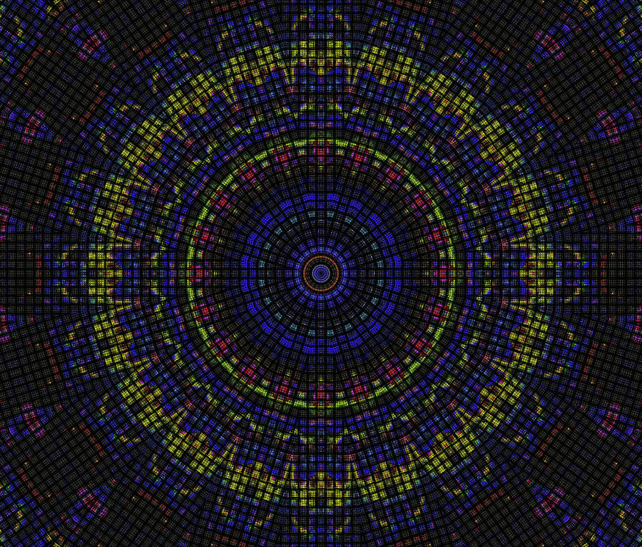 Kaleidoscope 449 by Kristalin Davis Digital Art by Kristalin Davis
