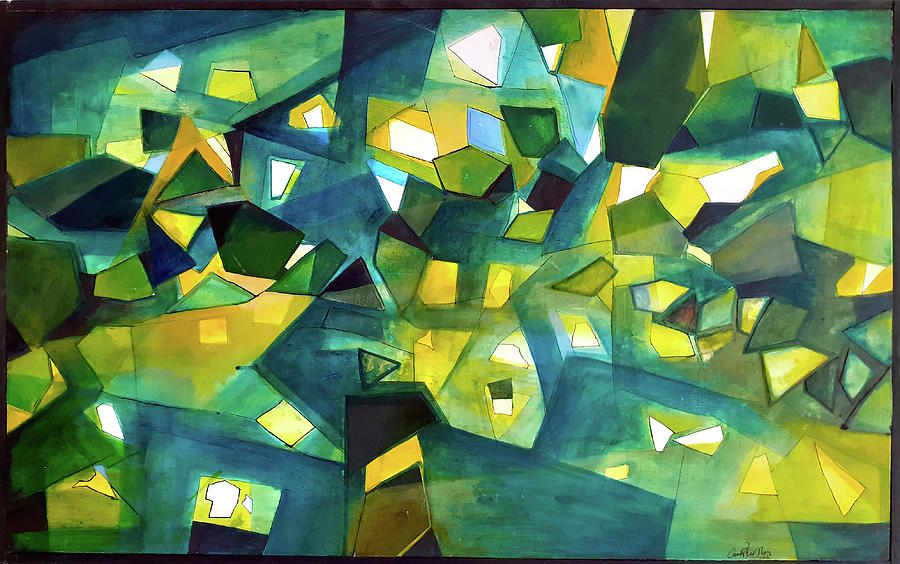 Kaleidoscope Painting by Carolina Prieto Moreno
