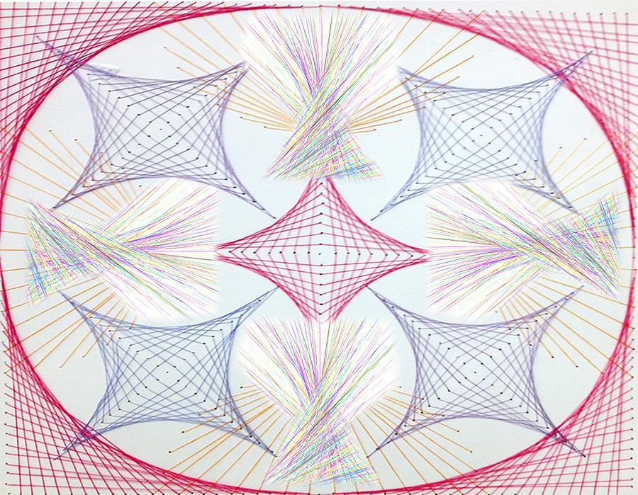 Kaleidoscope Circular Digital Art