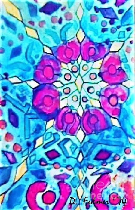 Kaleidoscope Painting by Denise F Fulmer