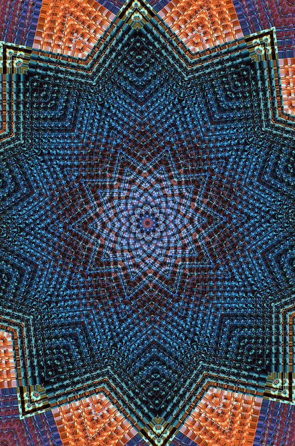 kaleidoscope No.12 Mixed Media by Tom Druin