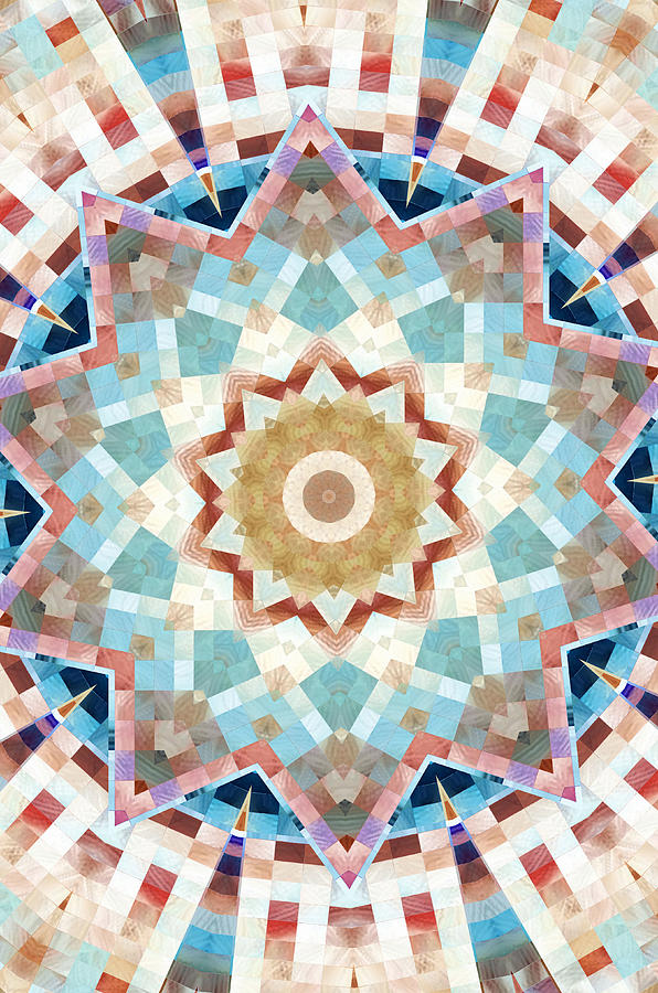 kaleidoscope No.13 Digital Art by Tom Druin