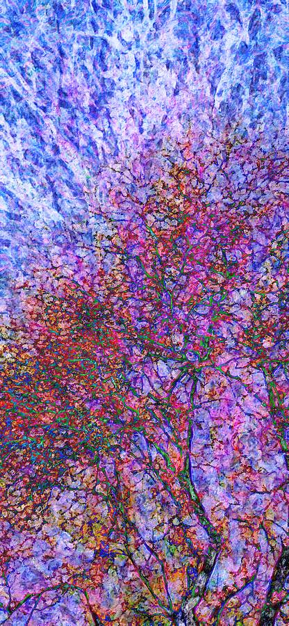 Kaleidoscope Tree Painting by Piper Art Design