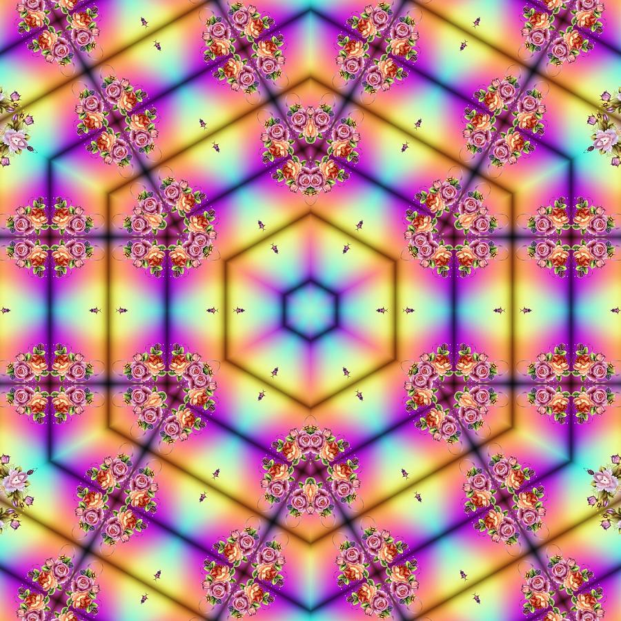 KALEIDOSCOPE trippy art Digital Art by Mah Mah