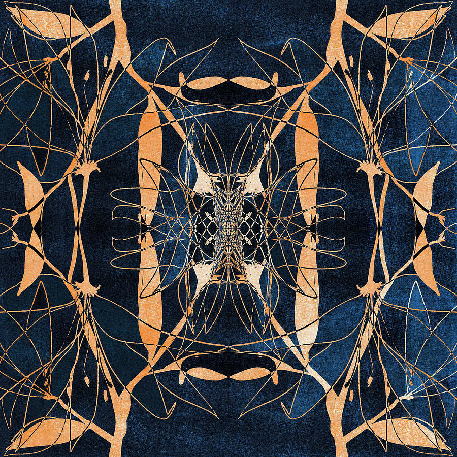 Kaleidoscopic Dark Abstract 2 Digital Art