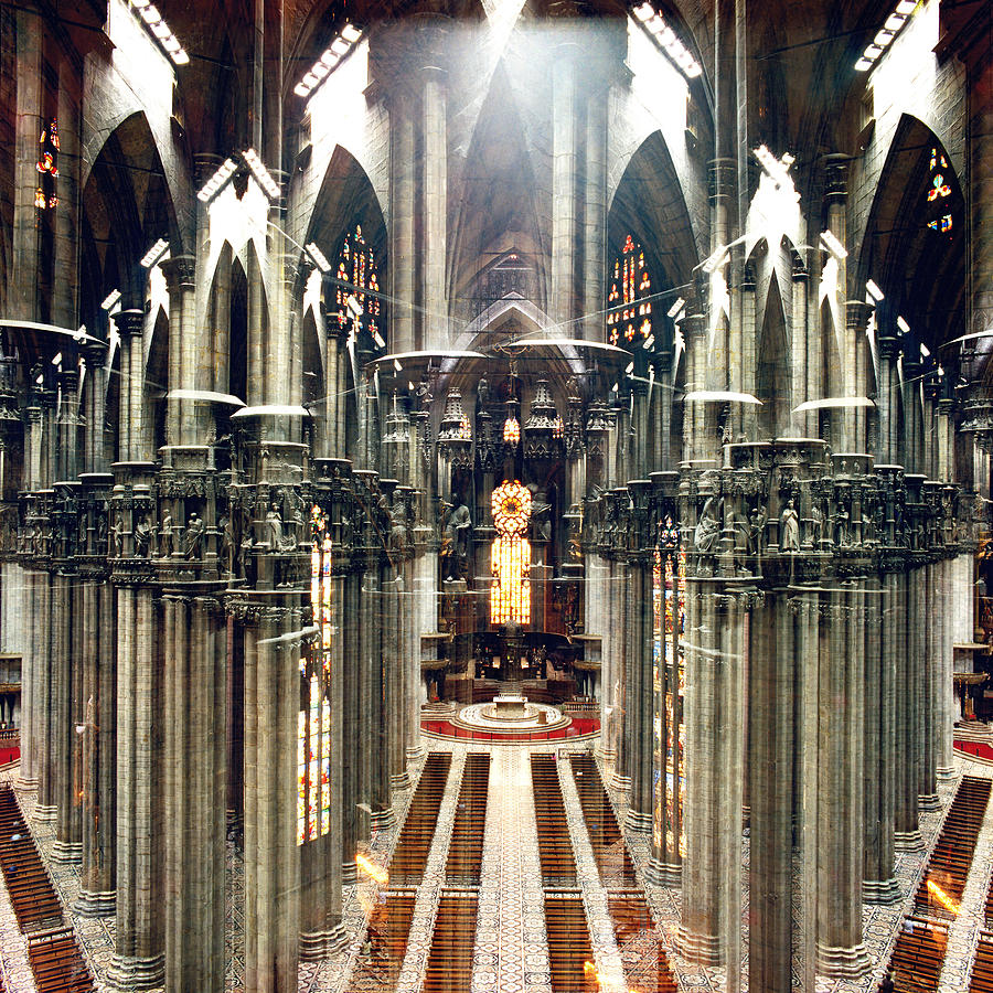 kaleidoscopic Duomo Photograph by Paolo Liaci