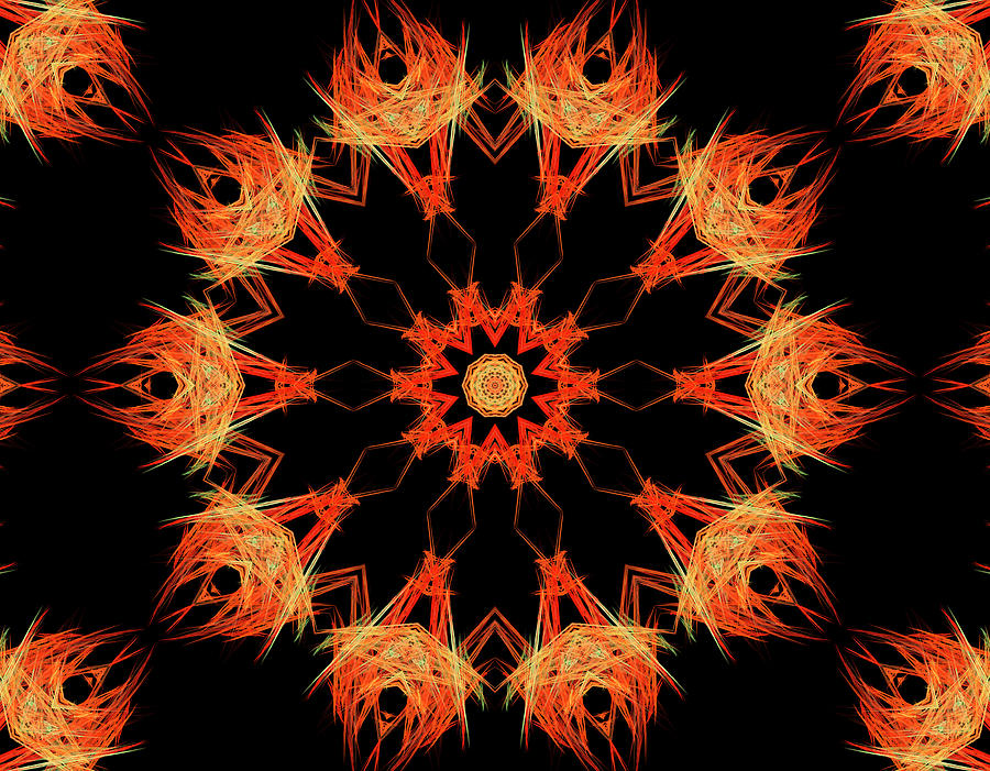 Kaleidoscopic Fractal 1 Digital Art