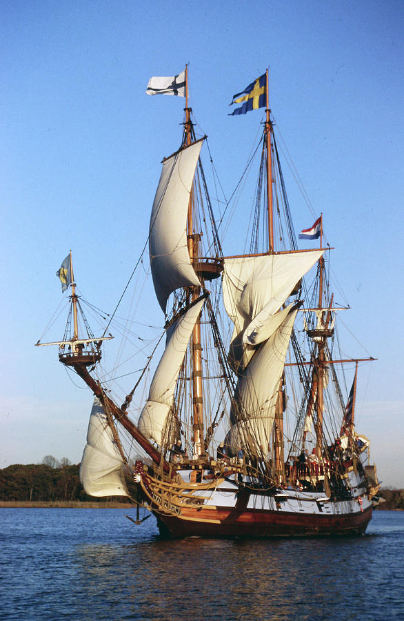 Kalmar Nyckel Under Sail Photograph