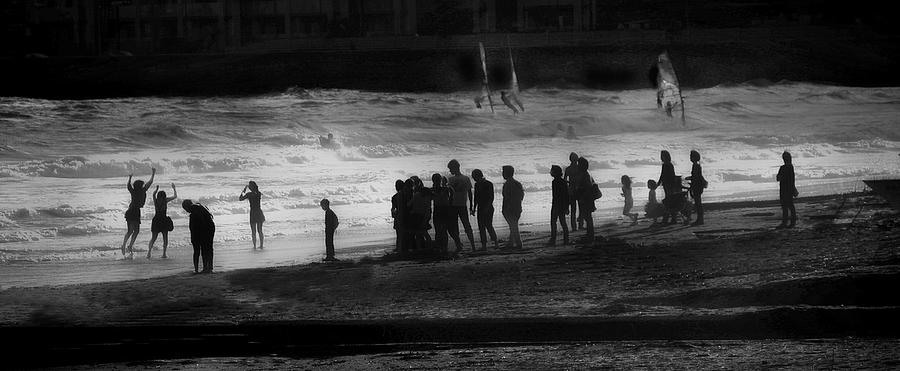 Kamakura Yuigahama Beach Photograph by Jeff Watts | Fine Art America