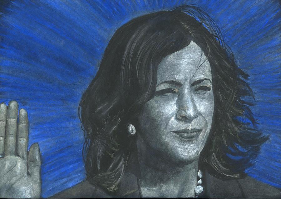 Kamala Harris Drawing by Jeremy Smith Fine Art America