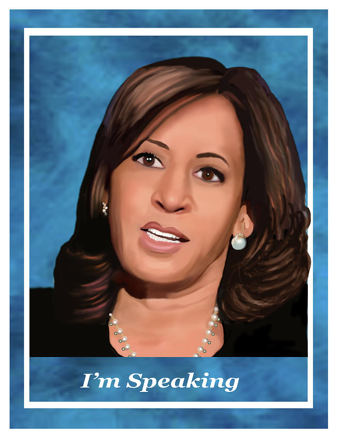 Kamala Harris Digital Art by Loretta White - Fine Art America