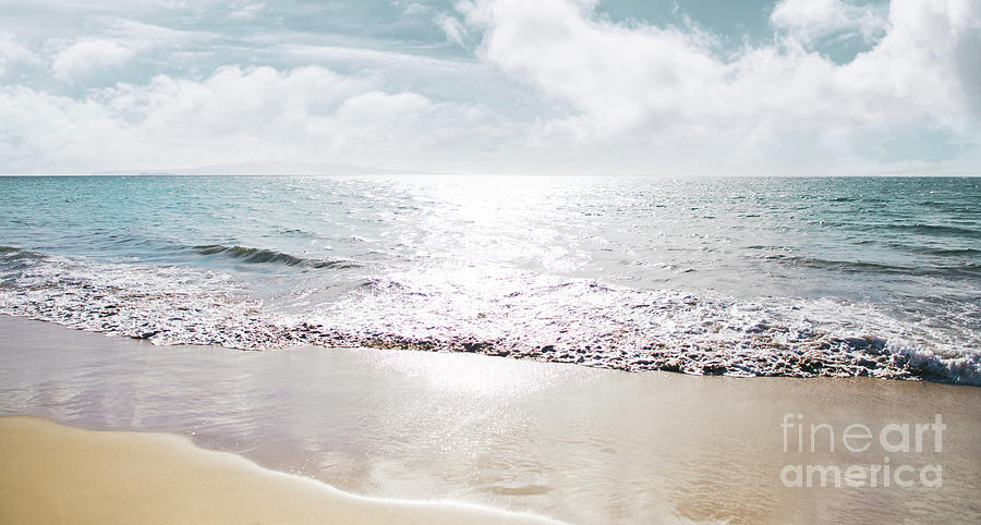 Kamaole Beach Sand and Sea Photograph by Sharon Mau
