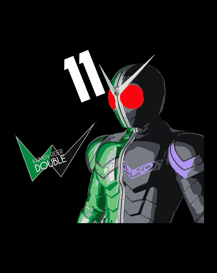 Kamen Rider W Gift Items Digital Art By Sue Mei Koh