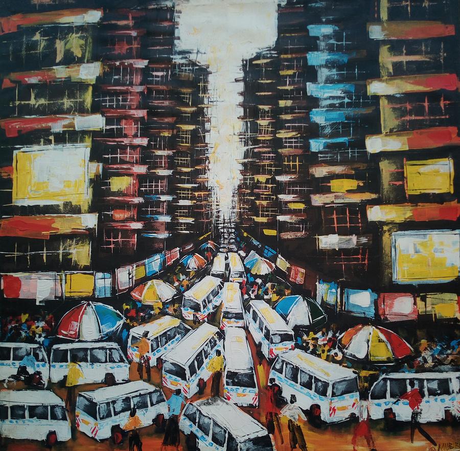 Kampala Painting by Camajoma Art - Pixels