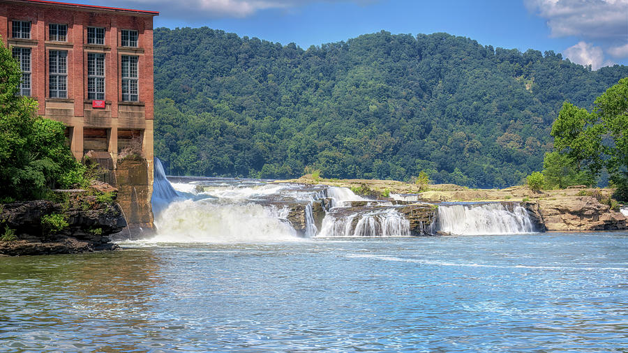 Kanawha Falls - Glen Ferris, West Virginia Photograph by Susan Rissi Tregoning