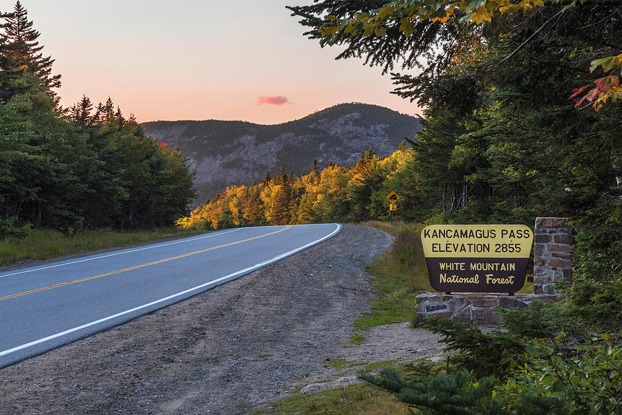 Kancamagus Pass Sunset Photograph by White Mountain Images