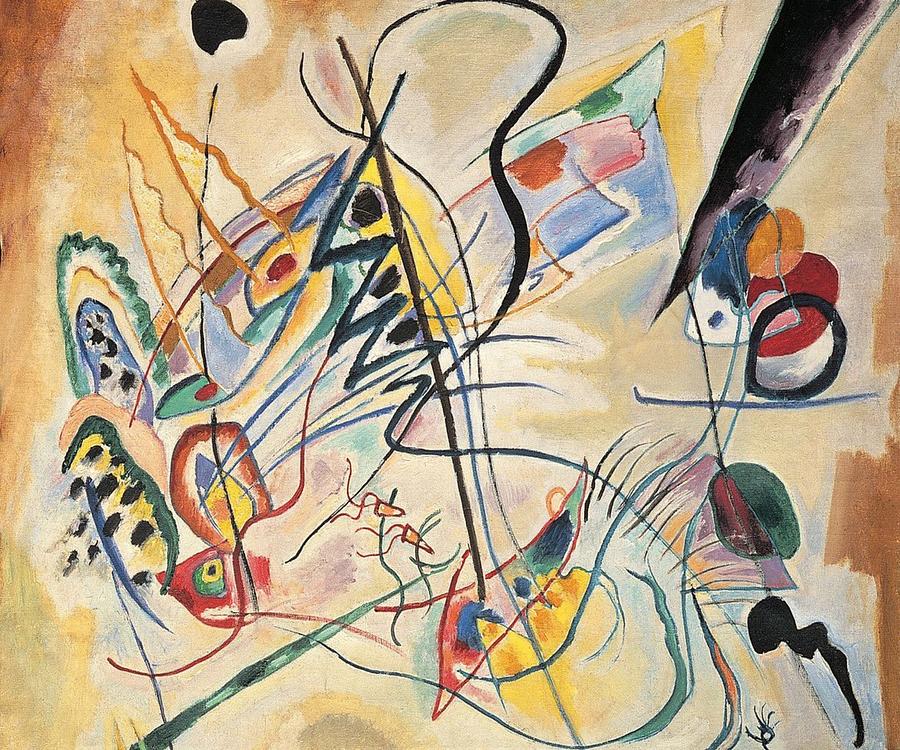 Kandinsky Composition x Painting by Canvas Majesty - Fine Art America