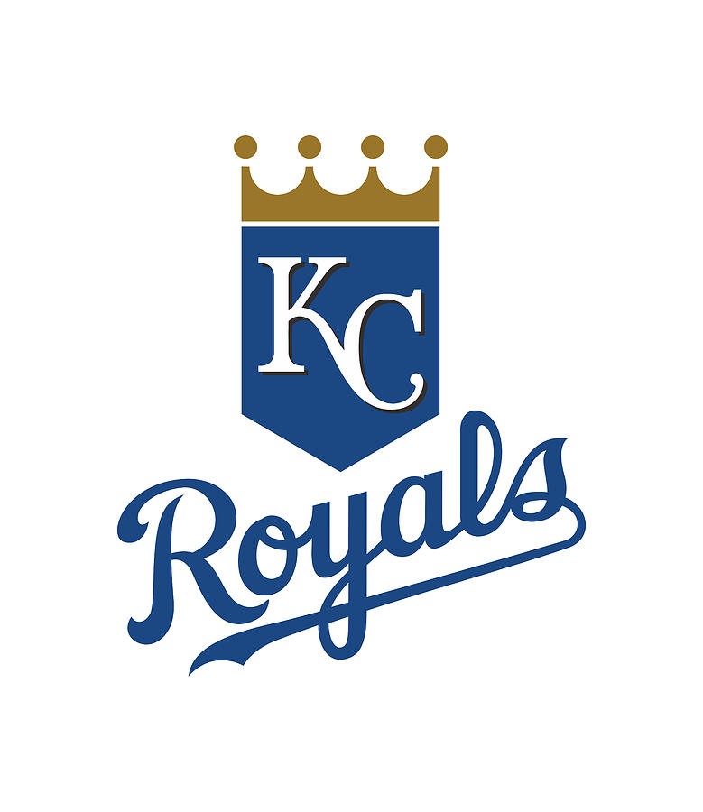 Kansas City Baseball Crown Decal / Sticker 04