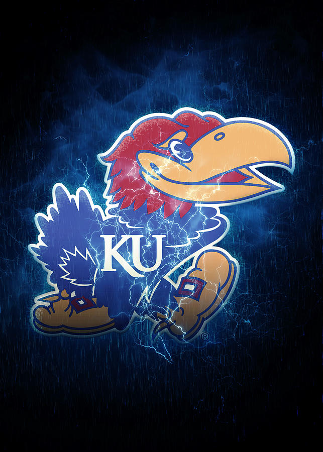 Kansas Jayhawks.jpg Digital Art by Yoyo Di