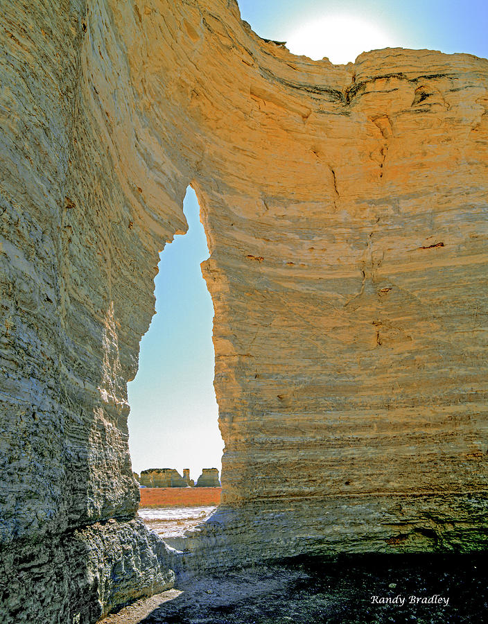 Kansas Monument Rocks  Photograph by Randy Bradley