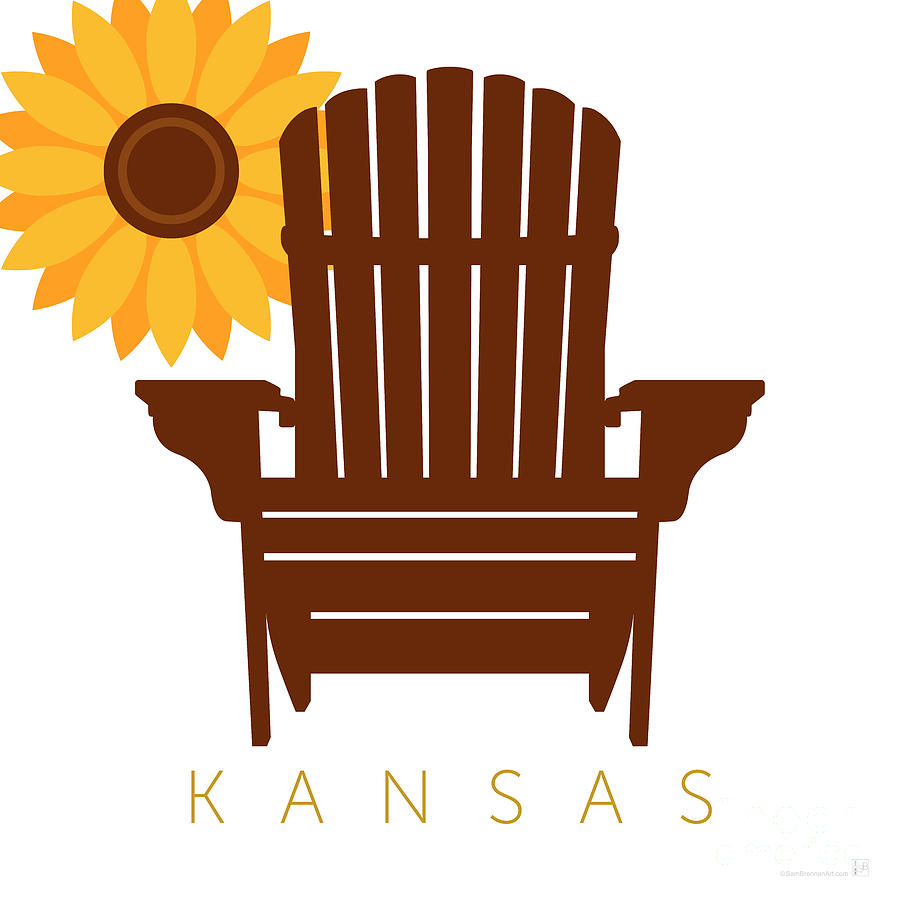 Kansas Digital Art by Sam Brennan