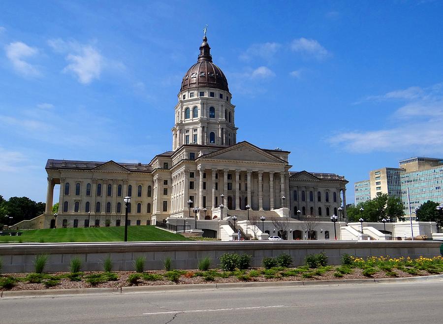 Kansas State Capitol Building Photograph by Keith Stokes | Fine Art America