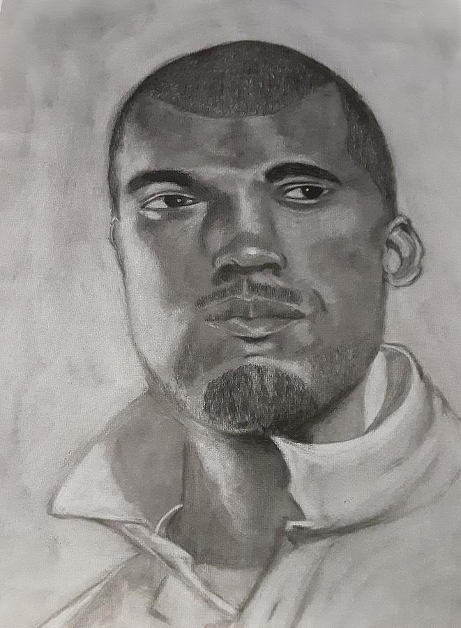 Kanye Drawing by Brenda Ferebee | Fine Art America