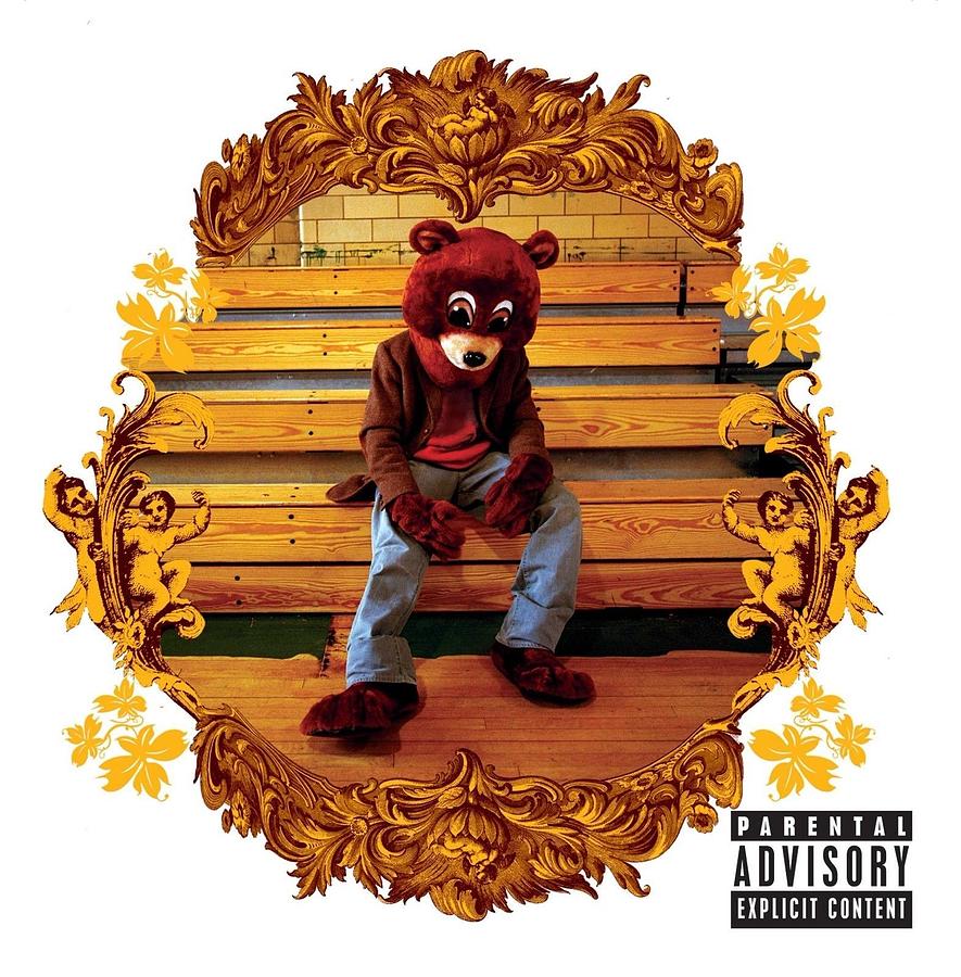 Kanye West The College Dropout Poster Album Art Cover Print Digital Art ...