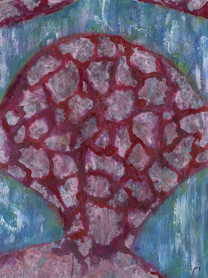 Kappa #32 abstract Painting by Sensory Art House