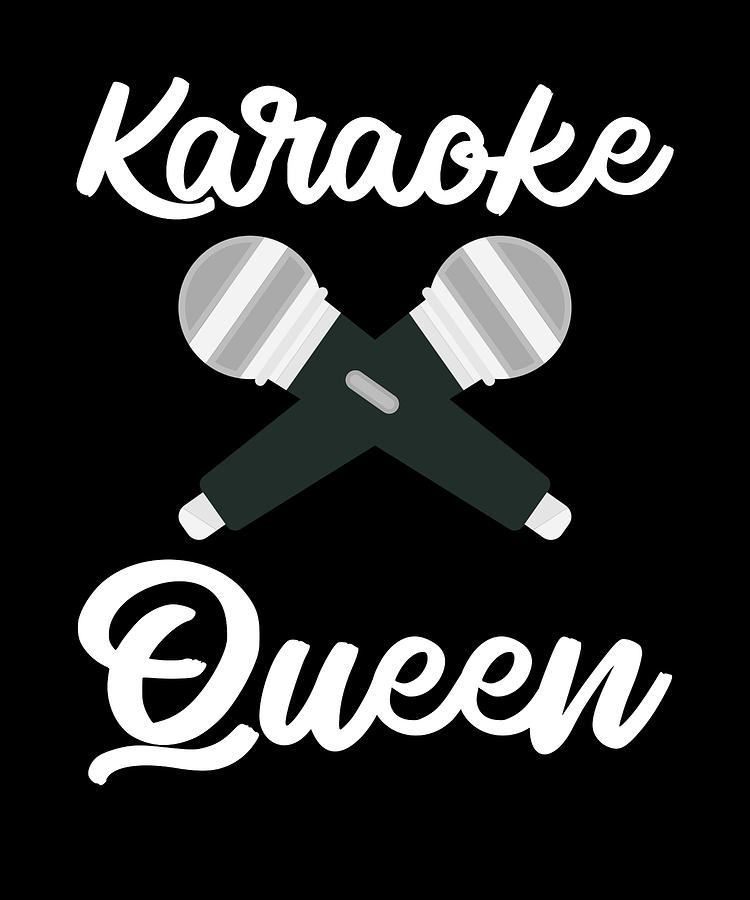 Karaoke Queen Music Festival Artist Lover Singer Painting by Amango Design  - Pixels