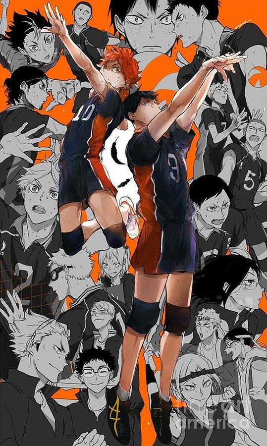 Karasuno Haikyuu Digital Art by Kudry Andrew - Fine Art America