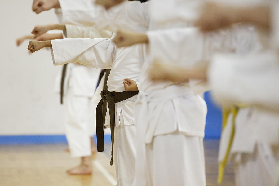 Karate practice Photograph by Lucidio Studio, Inc.