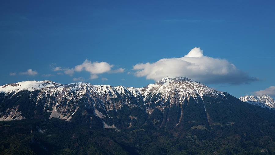 Karavank Alps in Slovenia.  Photograph by Ian Middleton