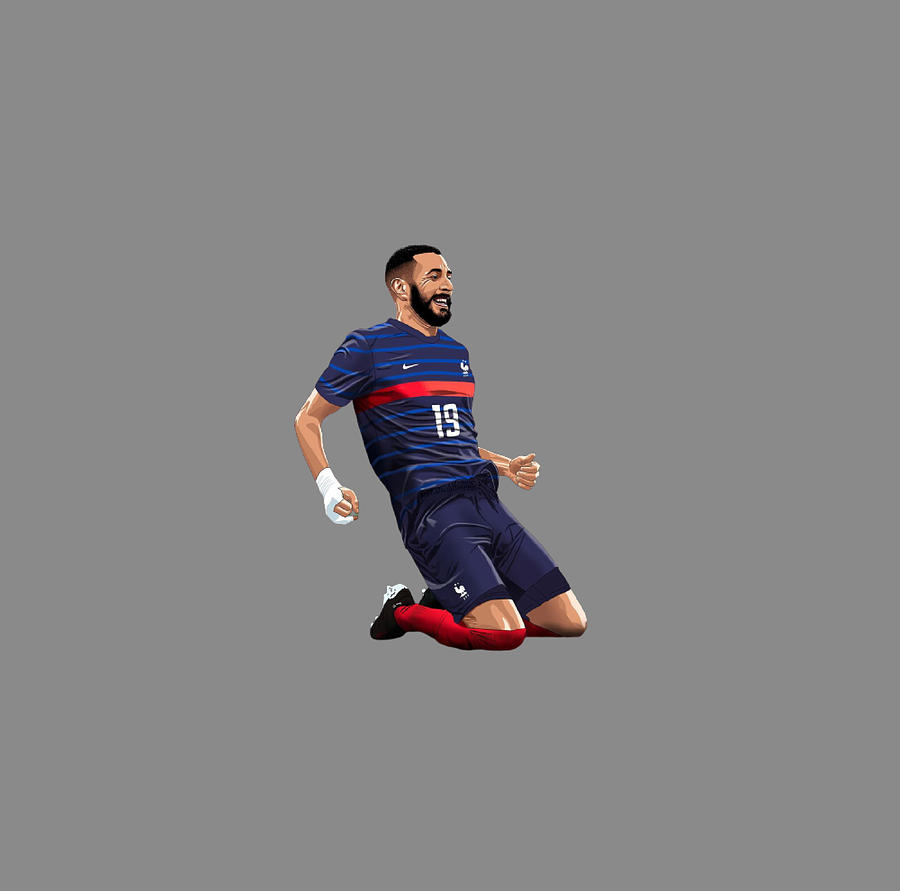 Karim Benzema back in France T-Shirt by Iasi Bolera - Pixels