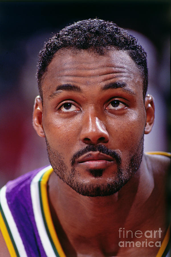 Karl Malone Photograph by Rocky Widner
