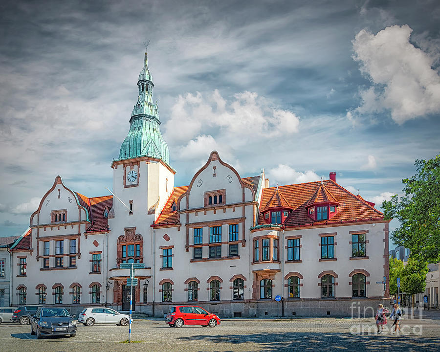 Karlshamn Town Hall View Photograph