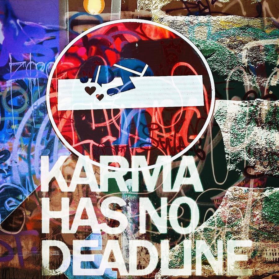 Karma Digital Art by Tanja Leuenberger