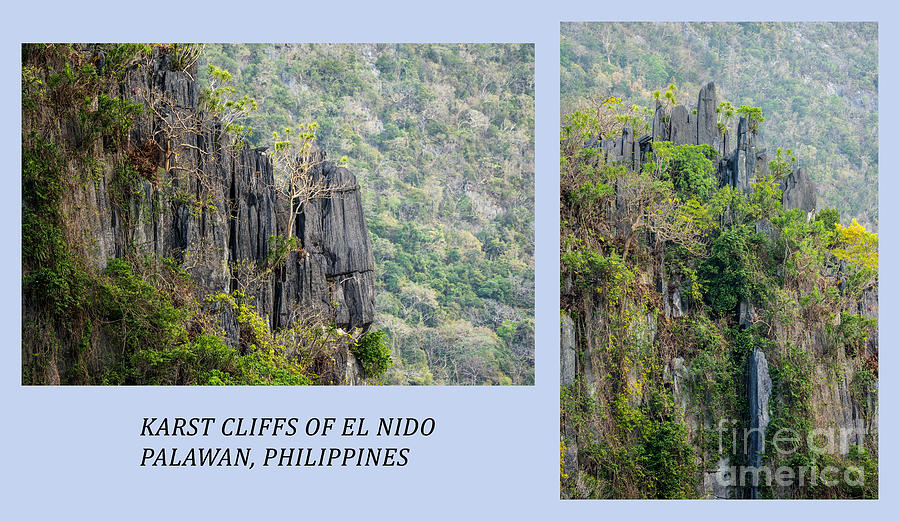 Karst Cliffs of El Nido, Palawan Photograph by Jim Fitzpatrick