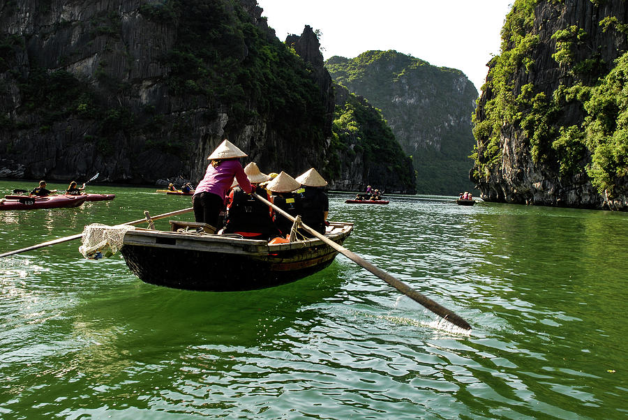Between Land And Sea - Bai Tu Long Bay, Vietnam Photograph by Earth And Spirit