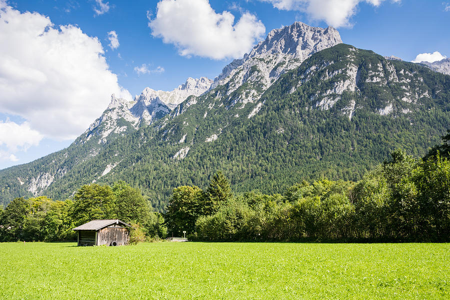 Karwendel mountain range in Bavaria Photograph by Manfredxy