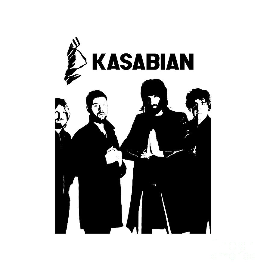 Kasabian Rock Band Digital Art by Niko Vjee - Fine Art America