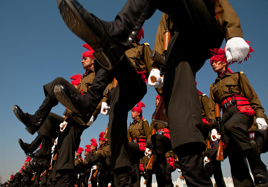 Kashmir Recruits Inducted Into Indian Army Photograph by Yawar Nazir Kashmir Recruits Inducted Into Indian Army Photograph by Yawar Nazir